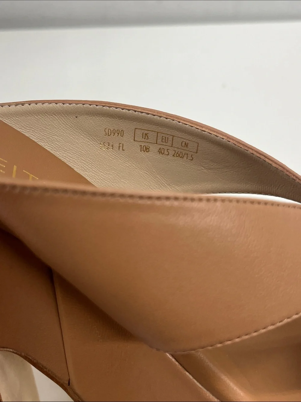 New STUART WEITZMAN Miami Sohigh Crisscross Platform Sandals Size 10